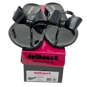 Dollhouse Bowws Flip Flops, Size 8